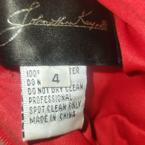 Red Jonathan Kayne gown - Picture 3 of 3